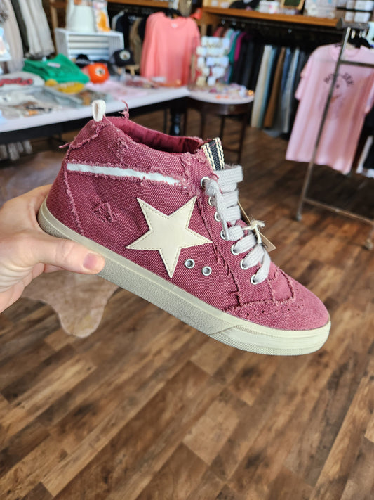 PAULINA WINE CANVAS KICKS