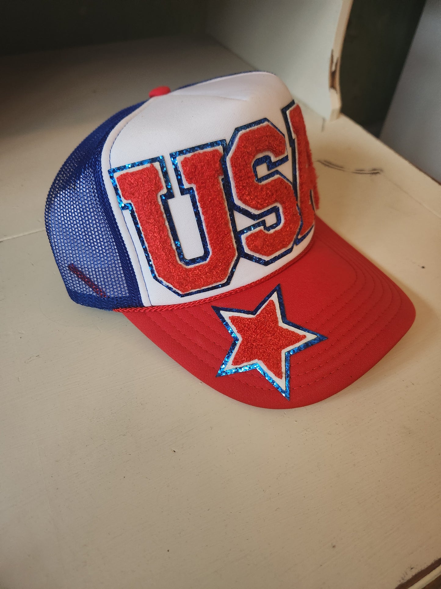 USA TRUCKER HAT