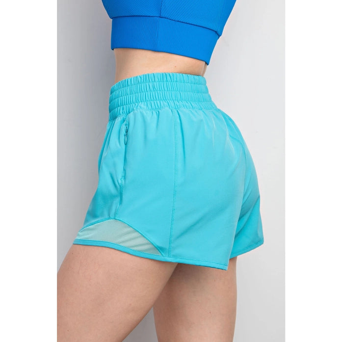 HOTTIE BLUE HIGHLIGHTER SHORTS