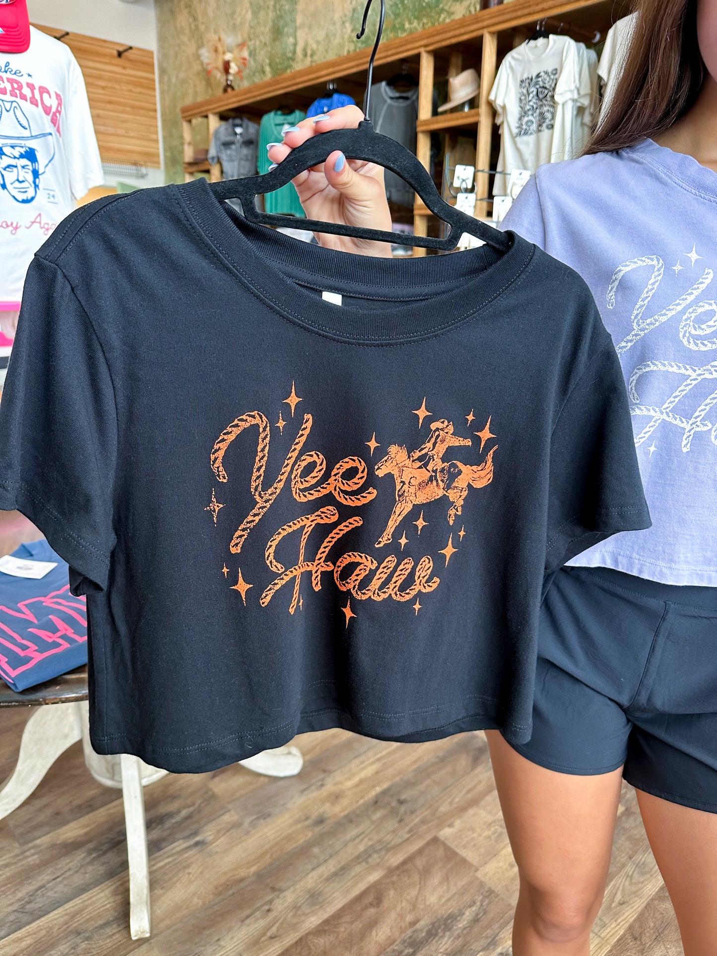 YEE-HAW BLACK & ORANGE