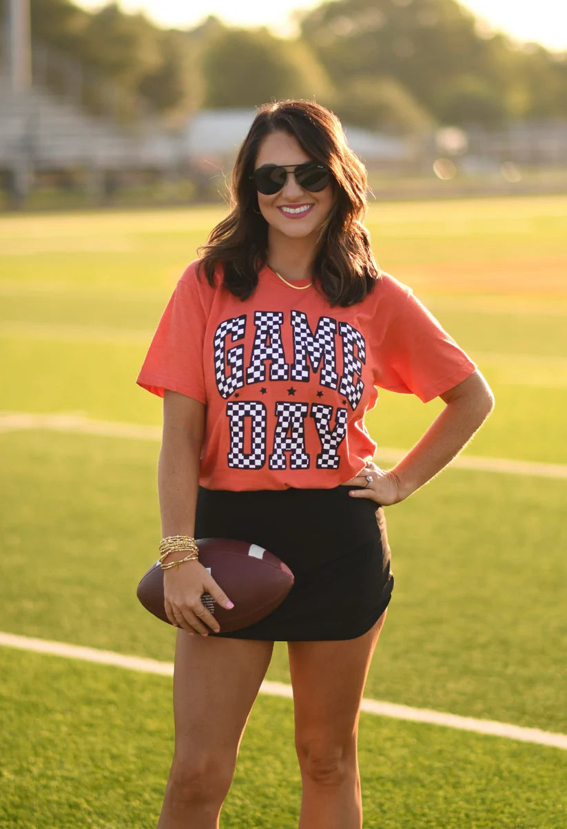 ORANGE CHECKERED GAME DAY