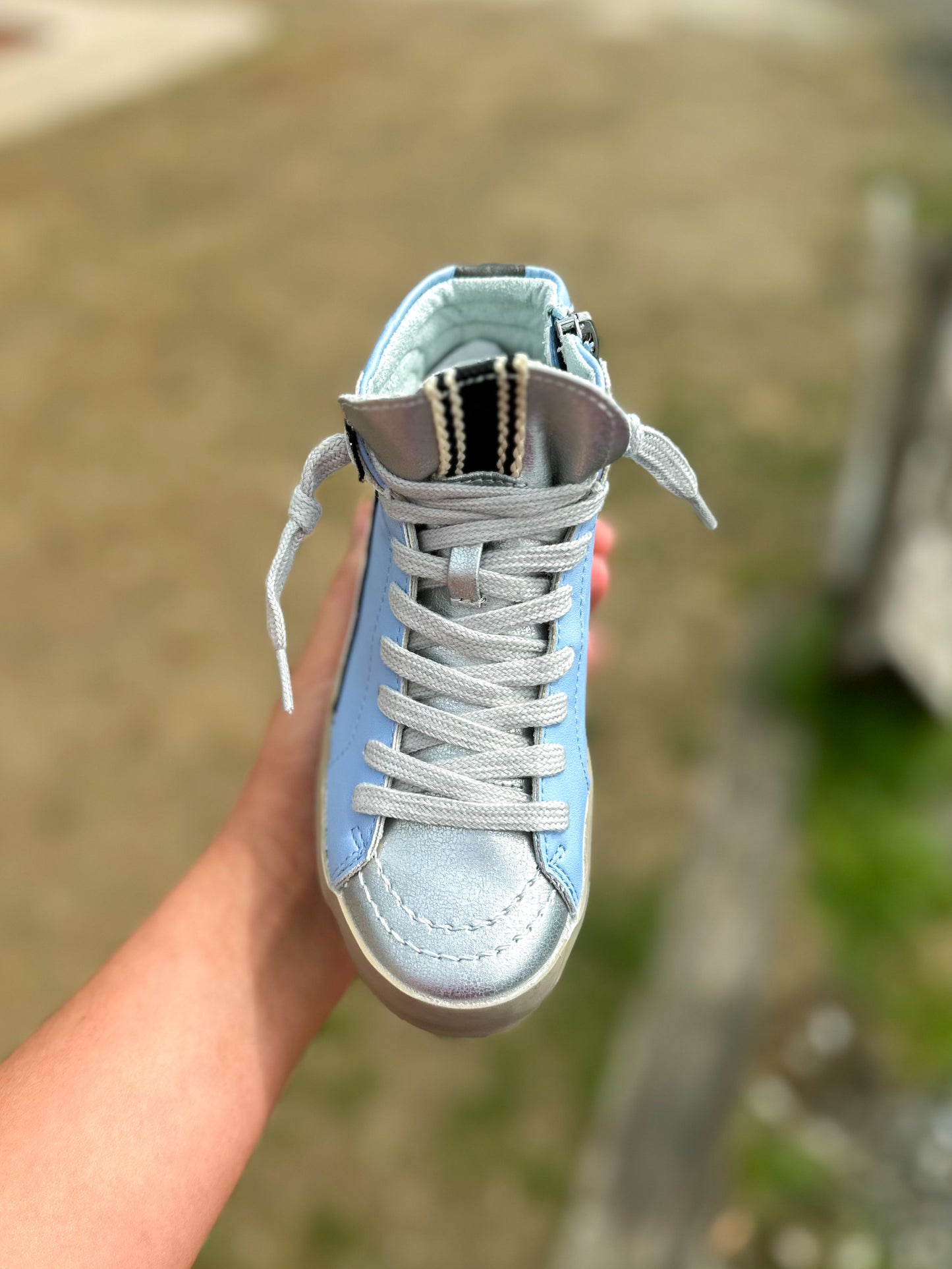 The Blue Roxanne Sneaker - Toddler