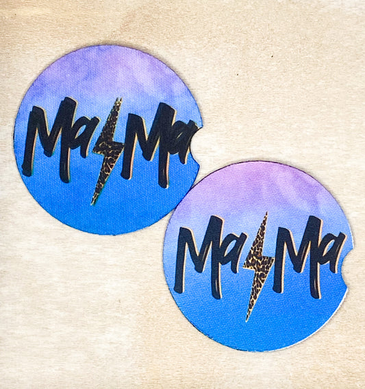 Purple Mama Car Coaster