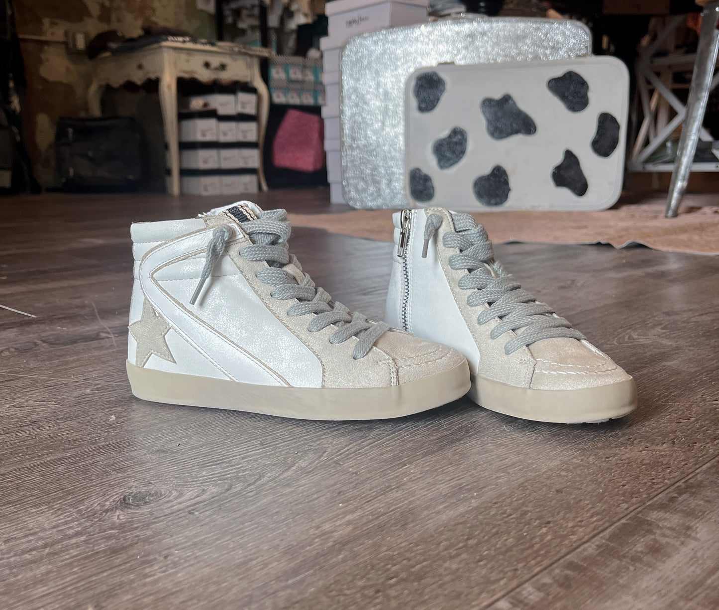 Not Your Basic Hightop Girls Sneaker