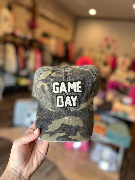 Camo Game Day Hat