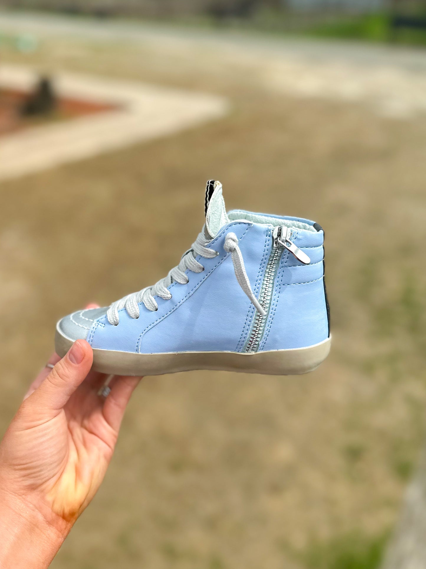 The Blue Roxanne Sneaker - Toddler